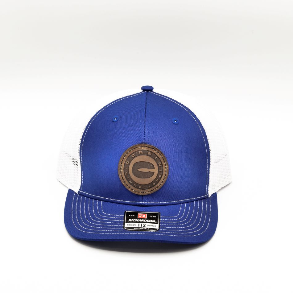 Shop Blue Trucker Hat (adjustable fit) Online | Corbin